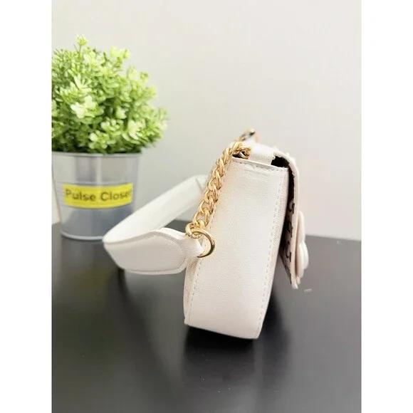 Juicy Couture Bouquet Flap Shoulder Bag in Angel Crystal NWT - Picture 8 of 9